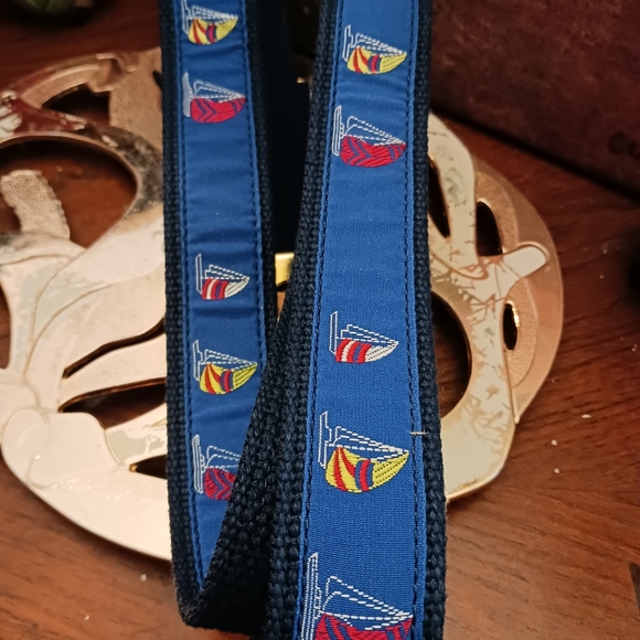🚢 Skippers Fla,NAUTICAL belt,🏝🏖🏞🎋🎁Never worn.🛥New!BOAT🛶 ⛵️🎁U.S.A. - Picture 14 of 16